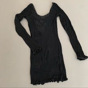 BodyCon Body Stocking See-Thru Dress S/M